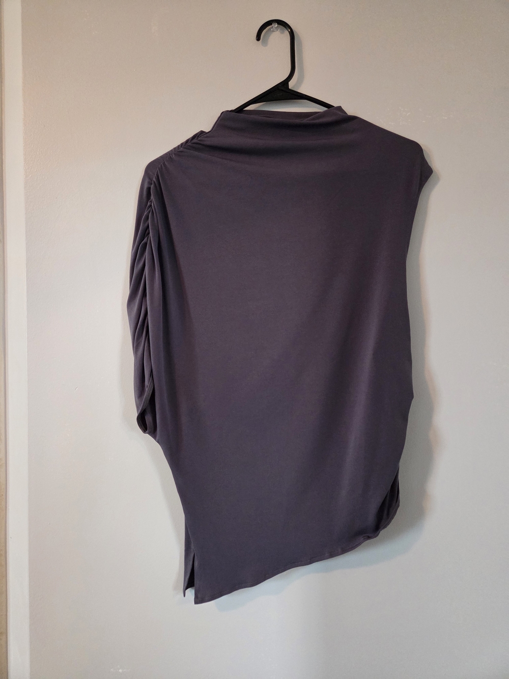 H&M Sleeveless Draped Women's Top in grey